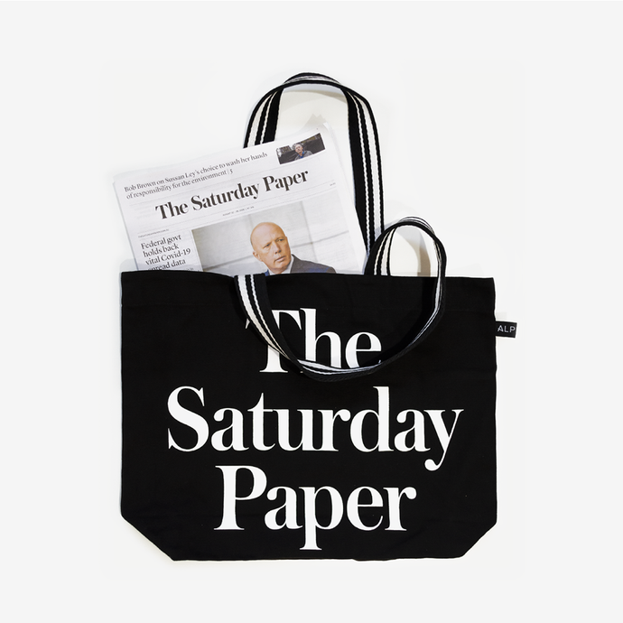 The Saturday Paper tote